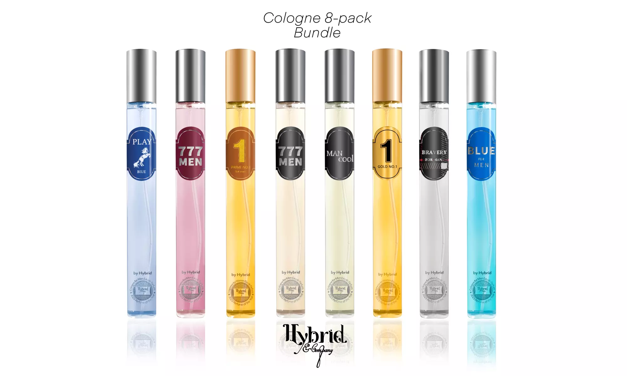 Men's 8-Pack Travel Cologne Set - Second Medium