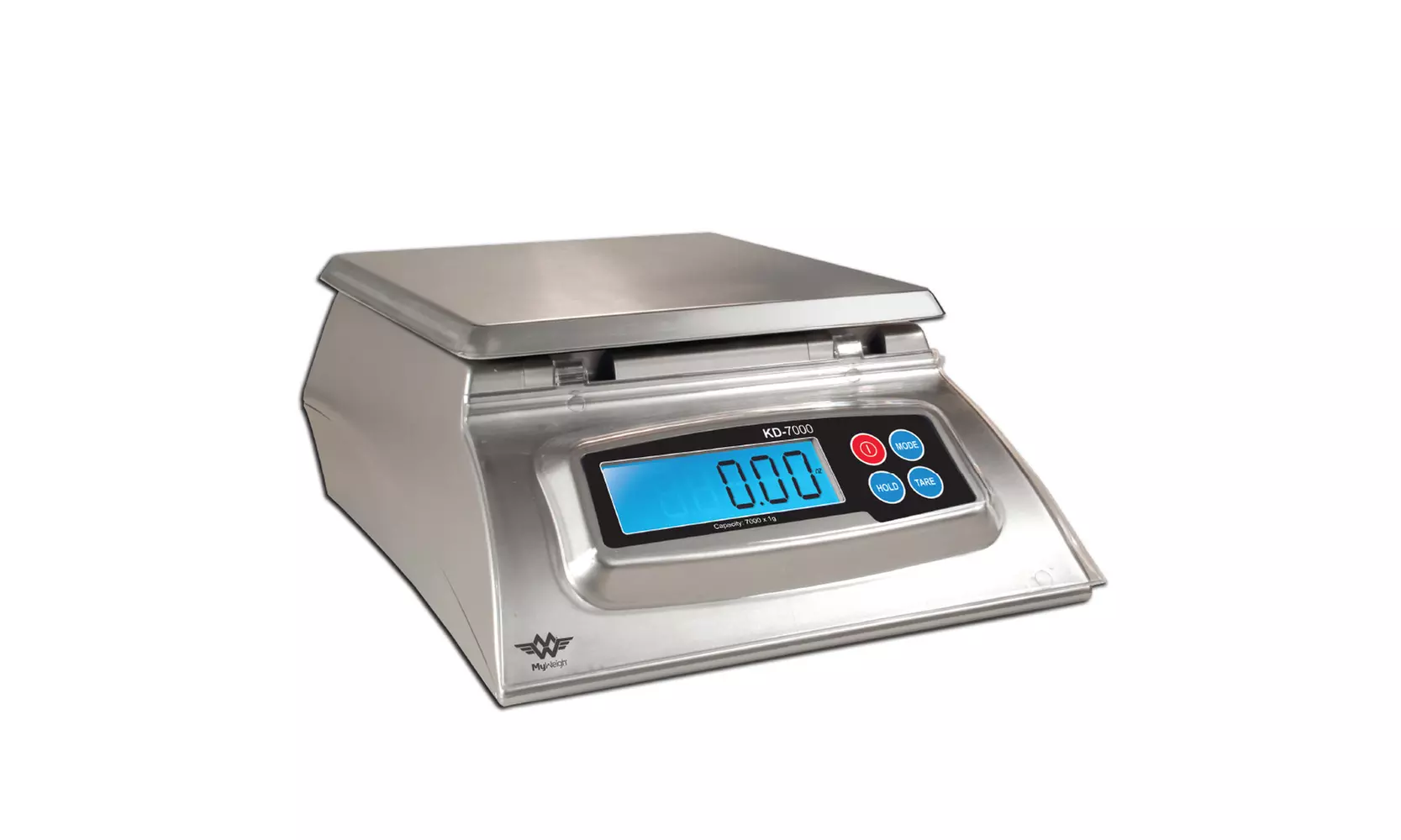My Weigh KD-7000 Digital Kitchen and Office Scale (Silver) - Primary Image