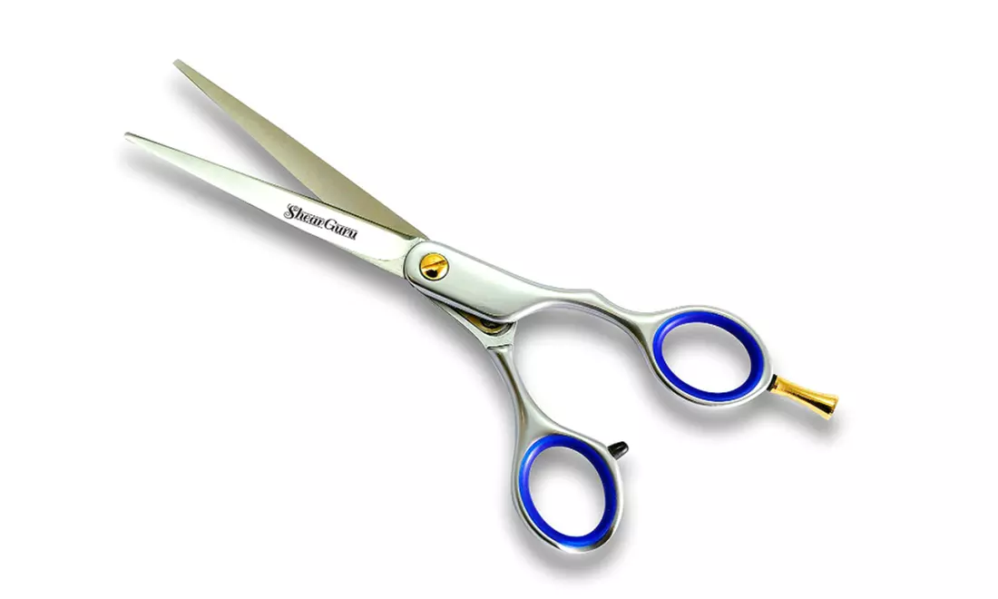 Professional Barber Scissor Hair Cutting Set - 1 Straight Edge Hair Scissor - Primary Image