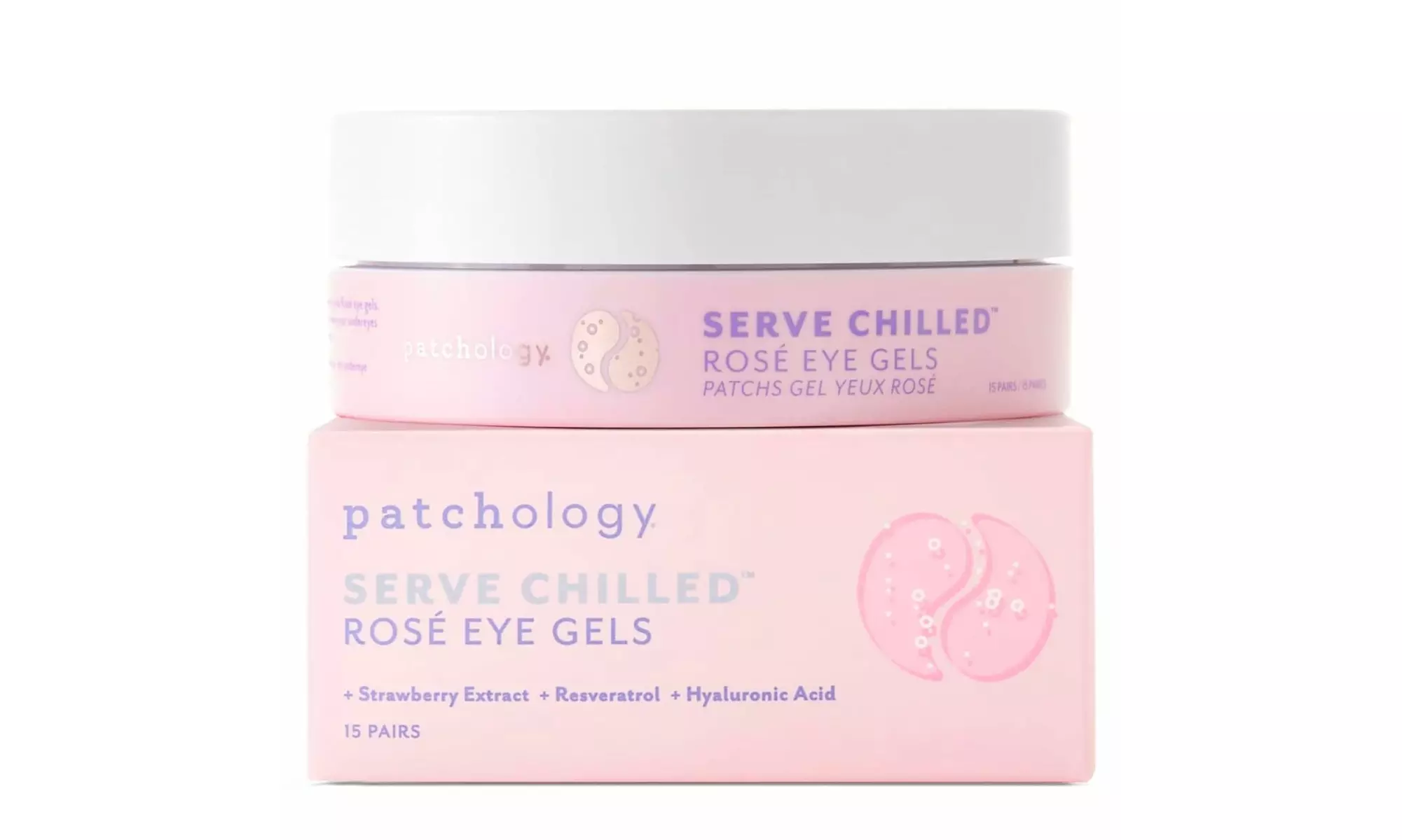 Patchology Under Eye Gels/Under Eye Patches - Multiple Options (15 or 30 Pairs)