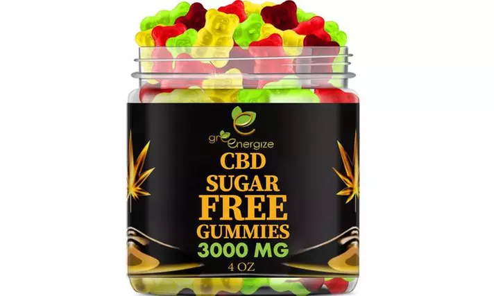 CBD Gummies SUGAR FREE Fruit Flavor 100-300 MG from Greenenergize - Second Medium