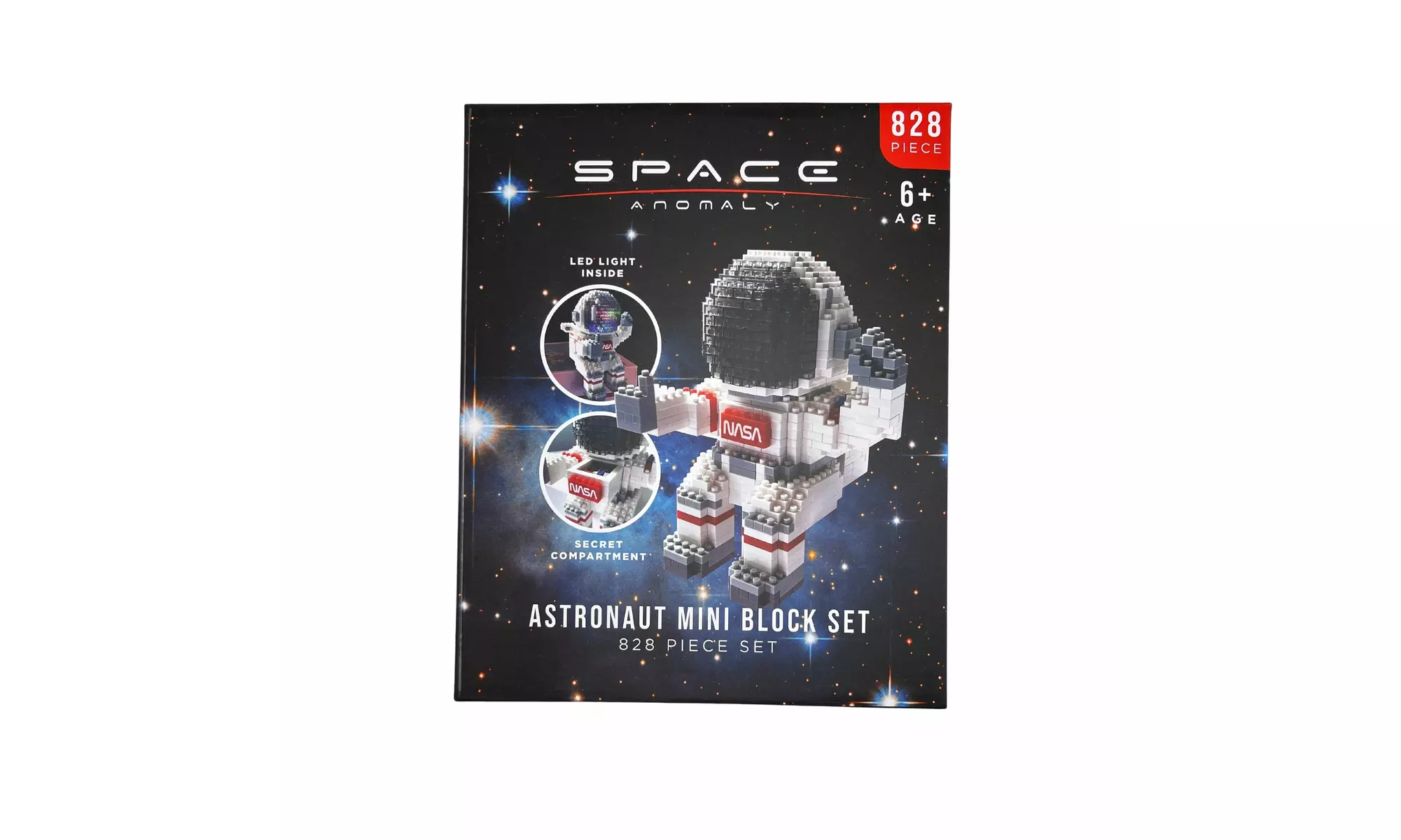 NASA Space Anomaly Astronaut Mini Building block Set, 828 Piece - Primary Image