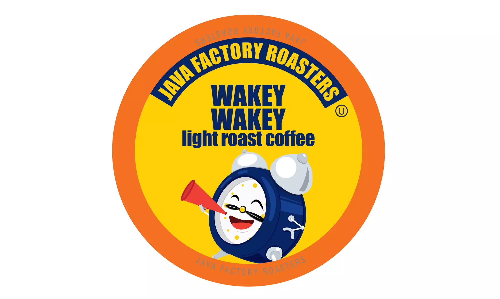 Java Factory Light Roast Wakey Wakey Coffee for Keurig K Cup Brewers, 40 Count - Primary Image