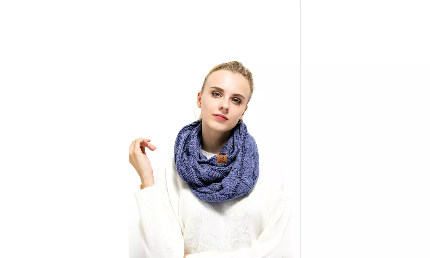 CC Chic Knit Scarf - Primary Image