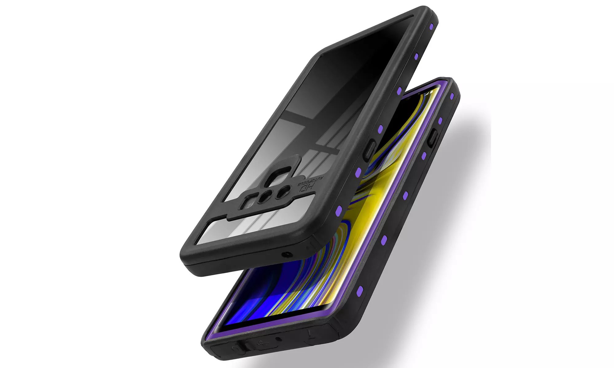 Waterproof Underwater Shockproof Case Cover for Samsung Galaxy Note 9 - Second Medium