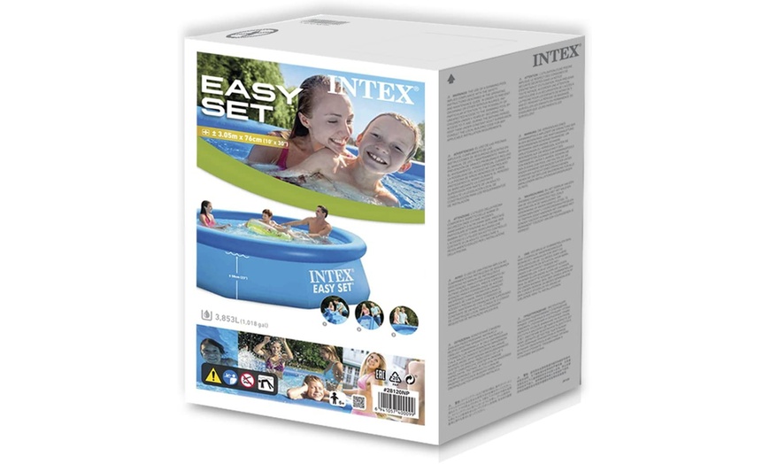 Intex Easy Set Up 8 Foot X 30 Inch/10 Foot X 30 Inch Pool | Groupon