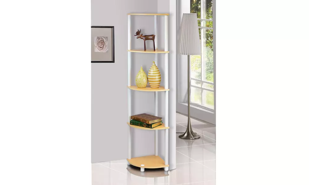 Furinno 5-Tier Corner Shelf - Primary Image