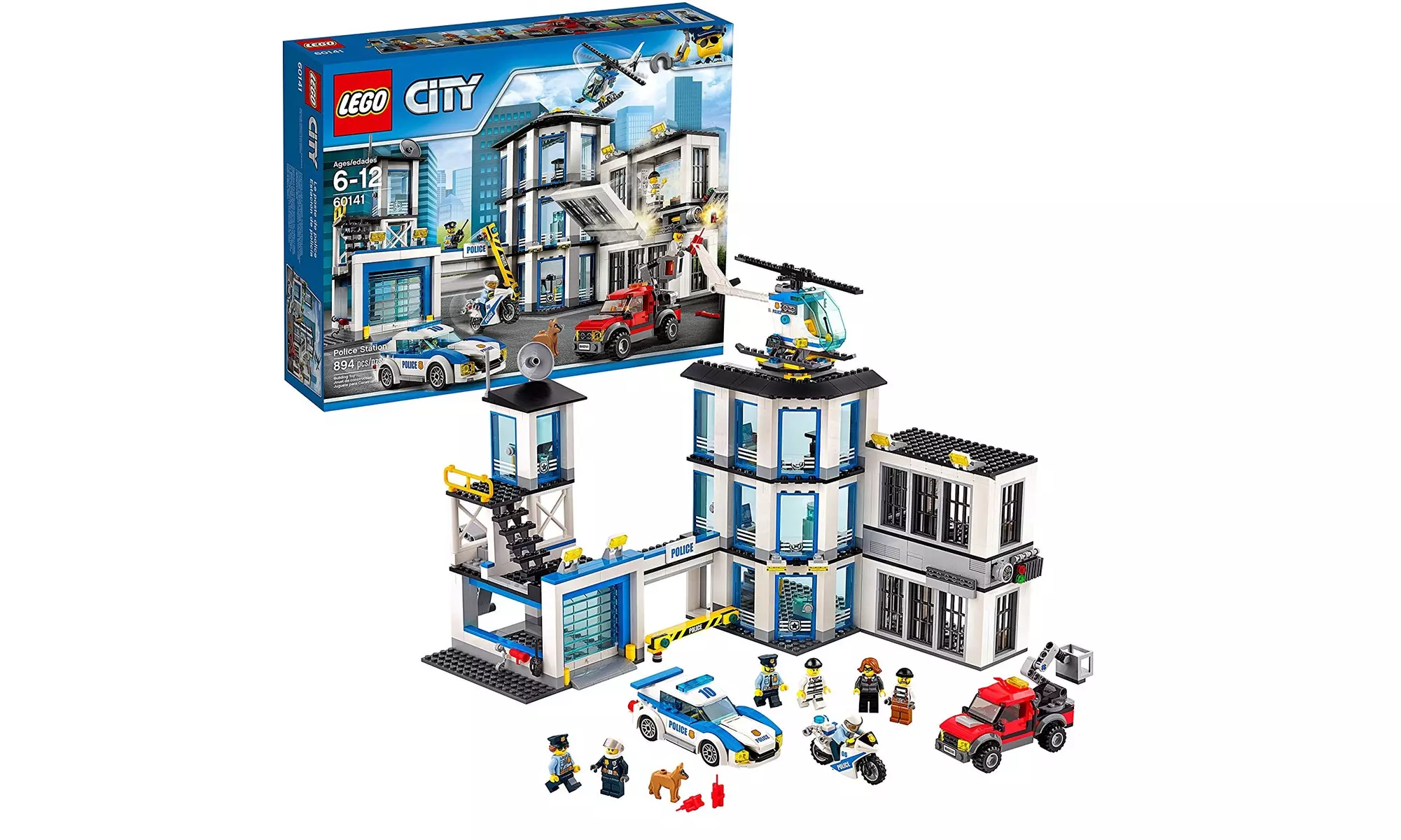LEGO City Police Station 60141 Building Kit - Primary Image