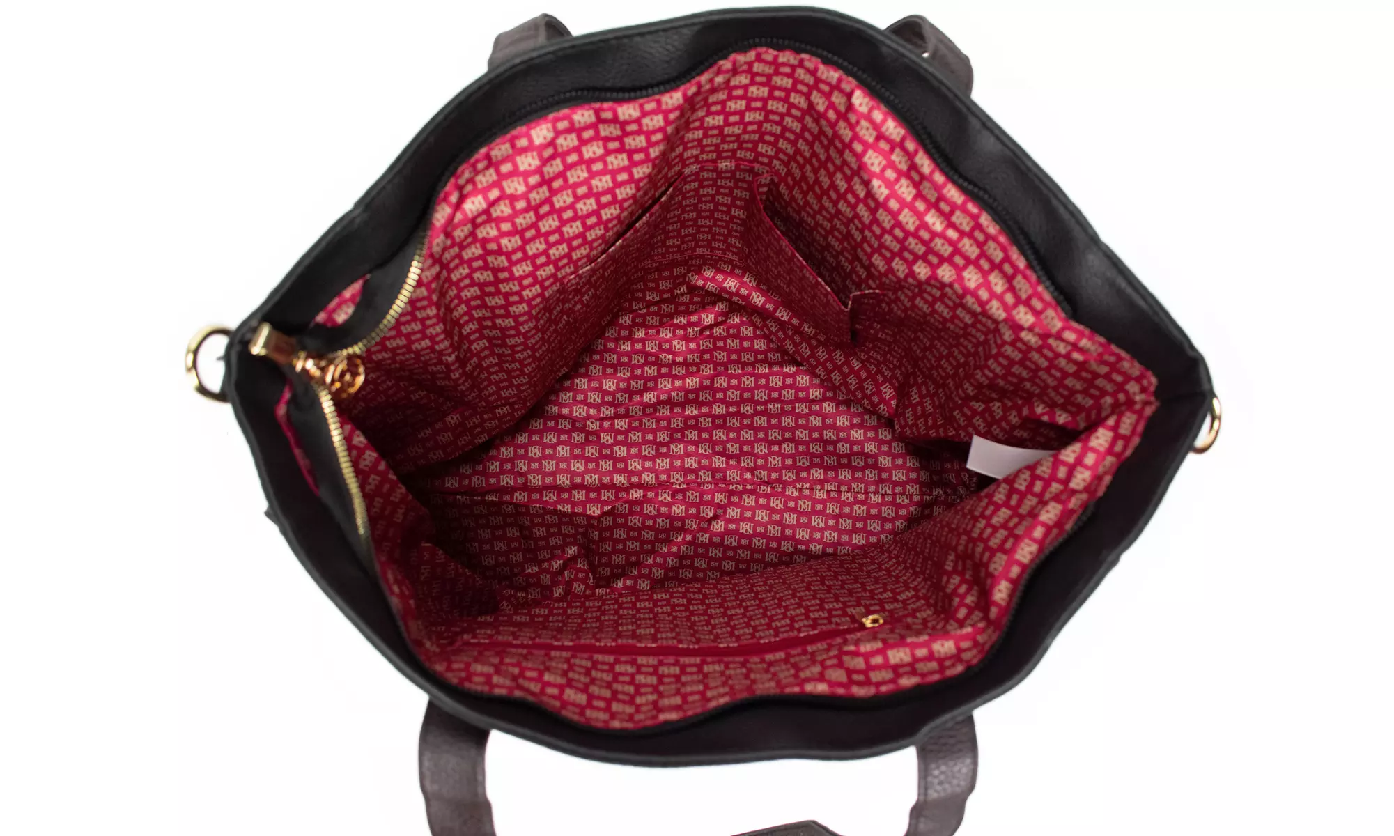 Badgley Mischka Rose Vegan Leather Weekender Tote  Bag 