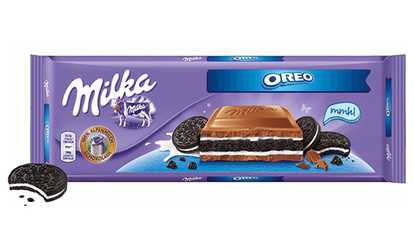 Milka Oreo Big Crunch Chocolate Candy Bar & Oreo Original 300g/10.58oz