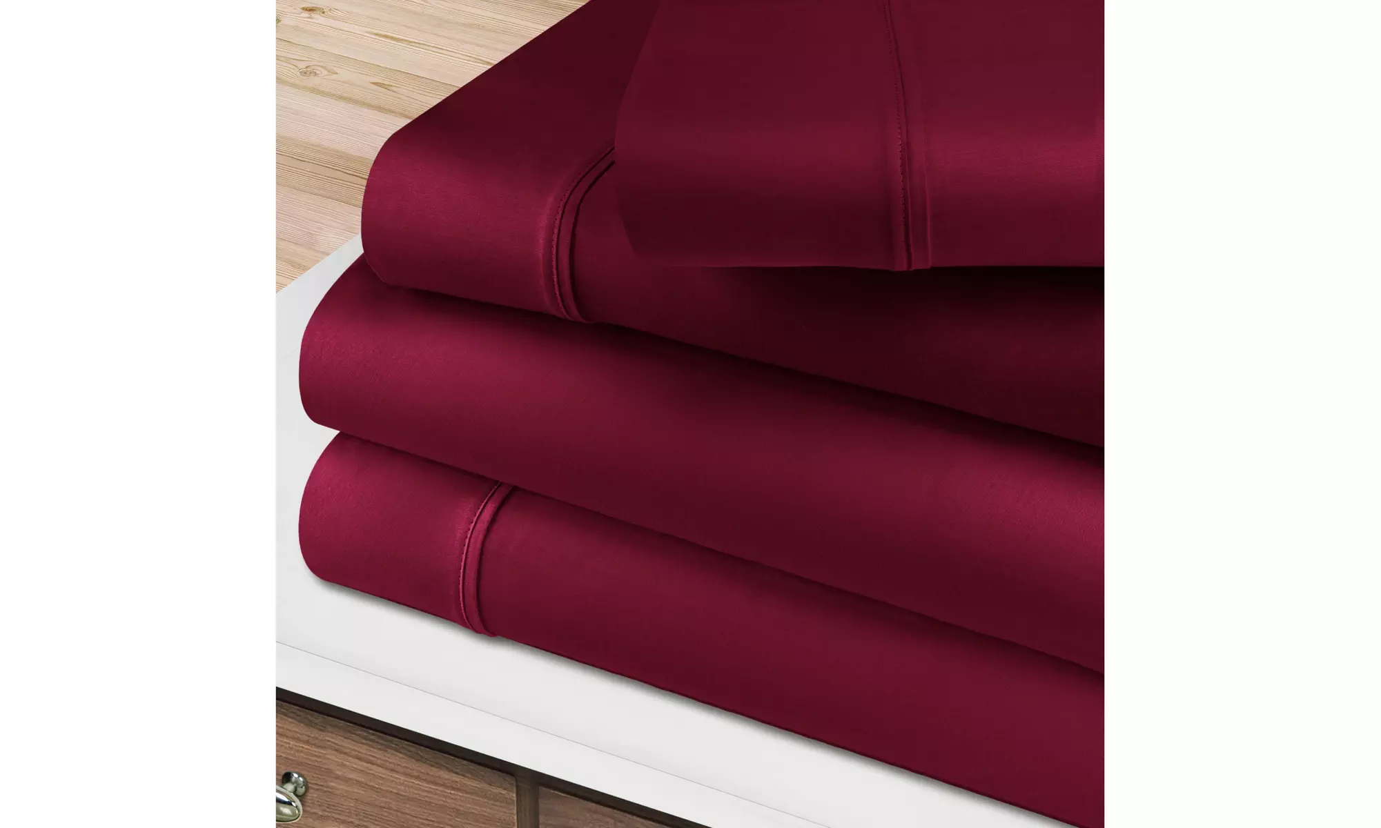 Superior Egyptian Cotton Solid Breathable 400 Thread Count Deep Pocket Sheet Set