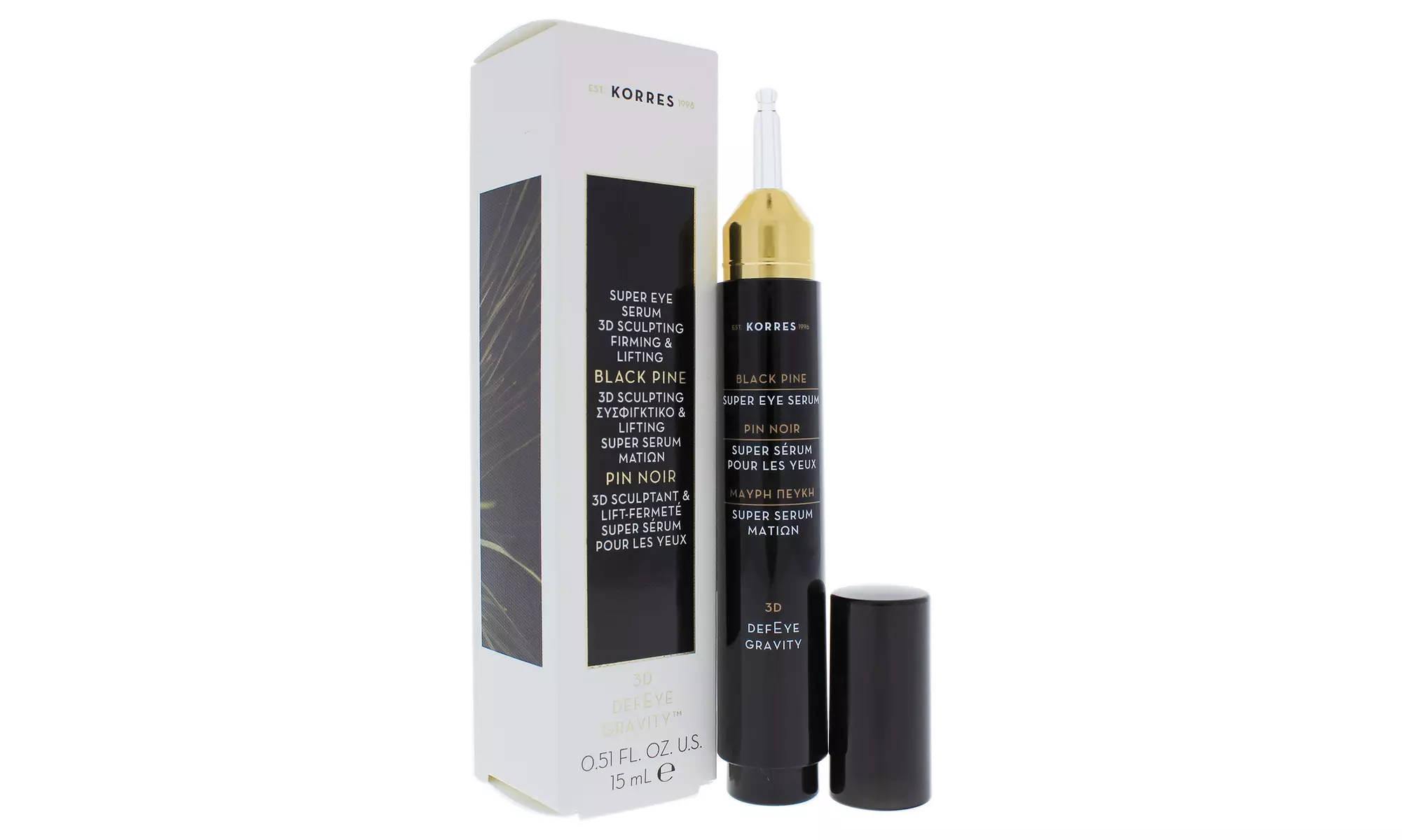 Korres Black Pine 3D Sculpting and Firming Sleeping Oil - Second Medium