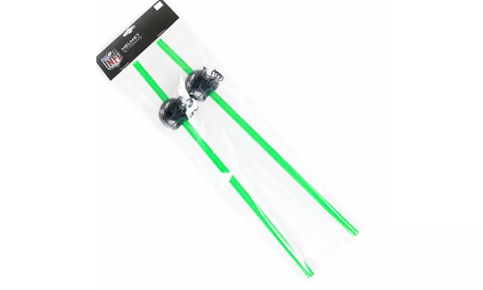 NFL Helmet Straws (2 Pack) - Primary Image