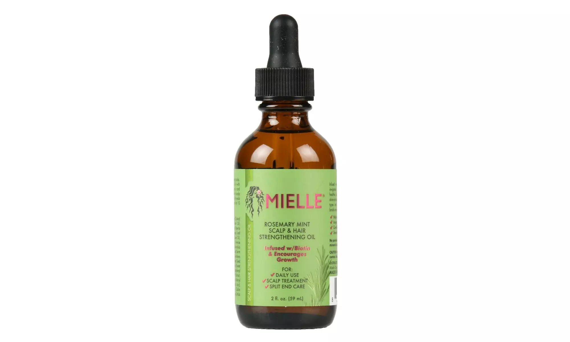 Mielle Rosemary Mint Scalp & Hair Growth Oil 2oz - Primary Image