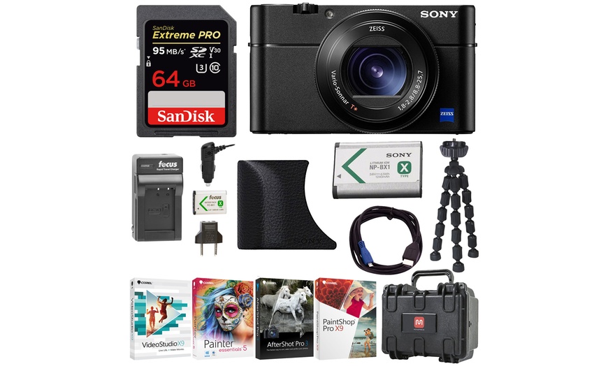 Up To 4 Off On Sony Dsc Rx100m5 Cyber Shot D Groupon Goods