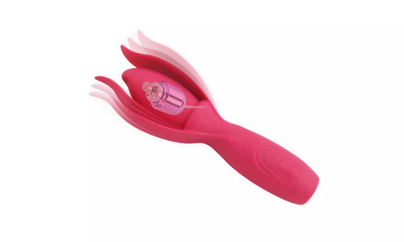 Elegant Tulip Vibrator with 30 Modes and Massage Petals for Ultimate Pleasure - Primary Image