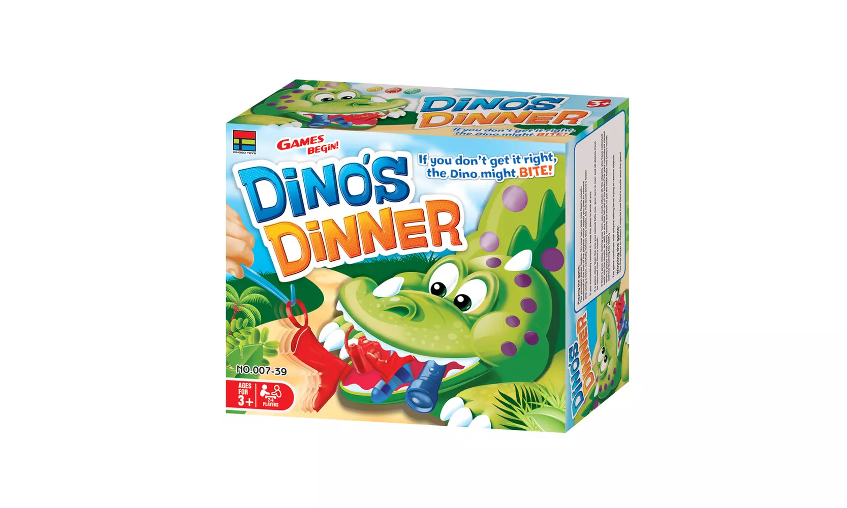 Hungry Dino's Dinner Board Game - Primary Image