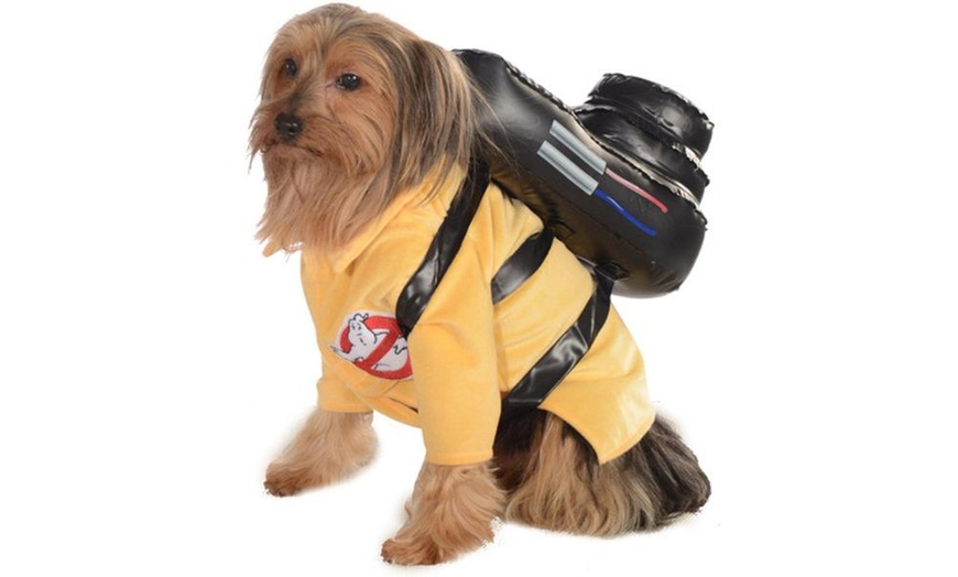 ghostbuster dog outfit