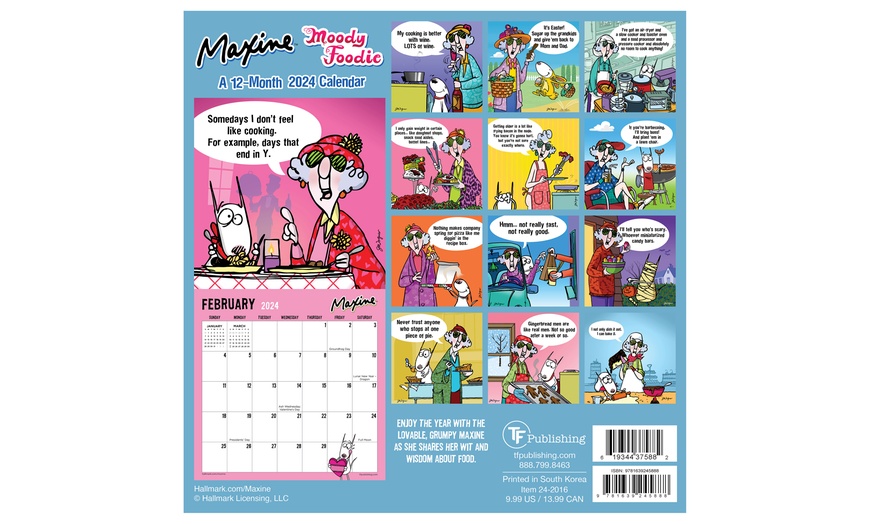 January 2024December 2024 Mini Wall Calendar Groupon