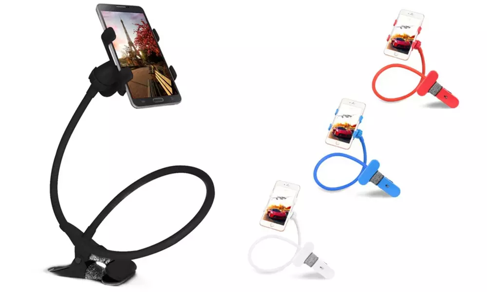 iMounTEK 360-Degree Rotation Flexible Gooseneck Clip Smartphone Mount Holder - Primary Image