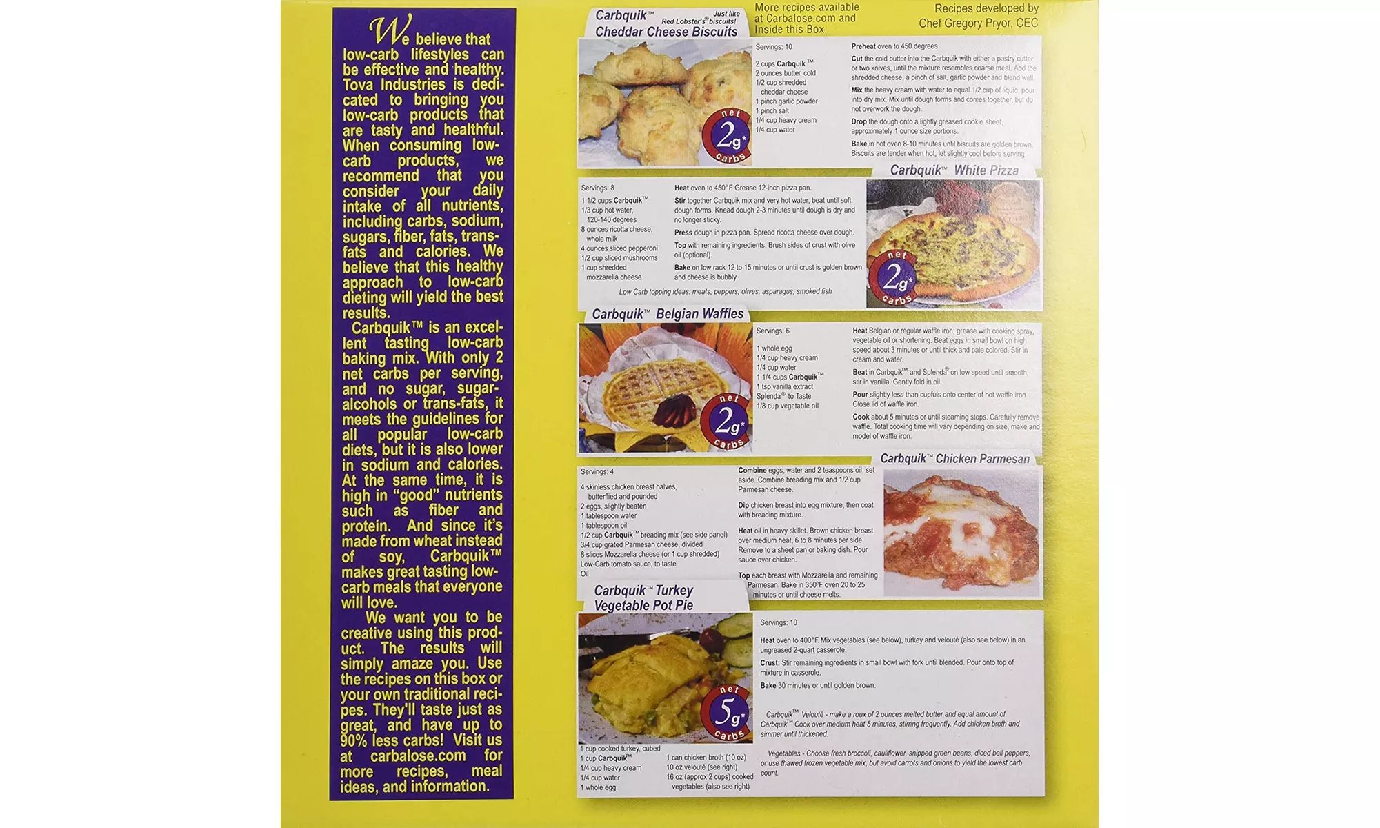 Carbquik Baking Biscuit Mix (48oz) - Primary Image