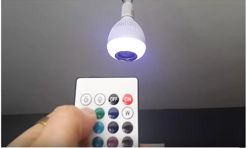 Wireless Bluetooth Multi-color Light Bulb Speaker - Second Medium