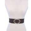 Image 1: Pu Leather Elastic Belt