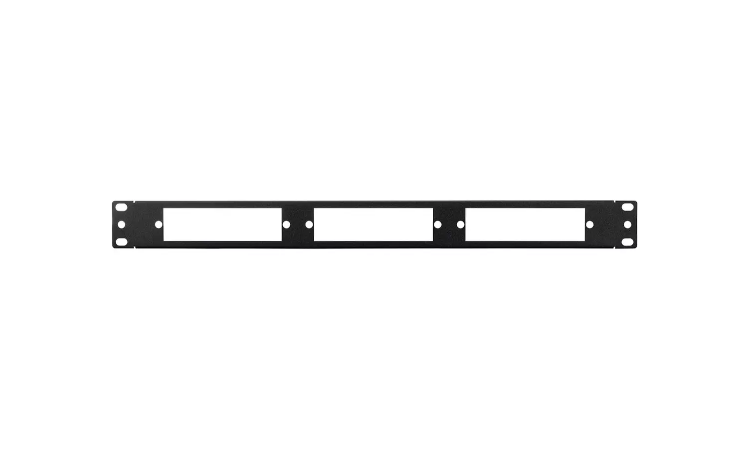 Monoprice 19in Blank Fiber Patch Panel 3LGX Cassettes 1U - Primary Image