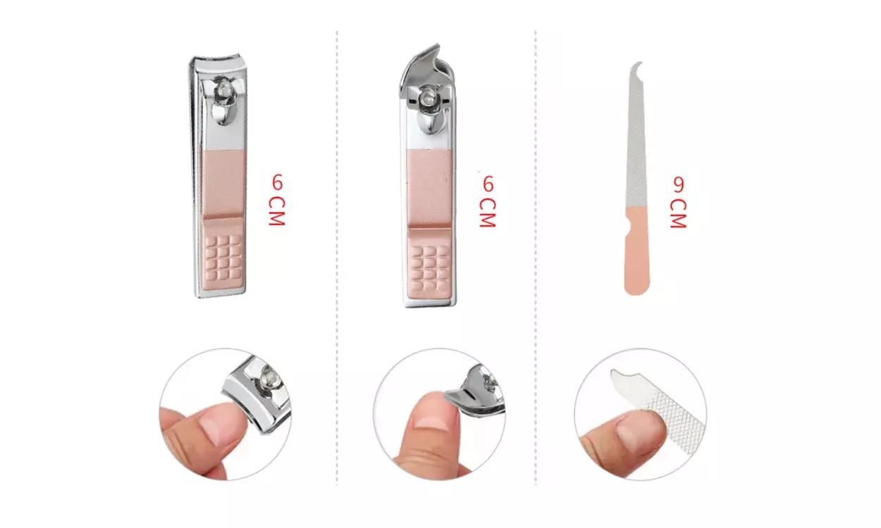 18 In 1 Lovely Lady DIY Manicure Pedicure Tool Set