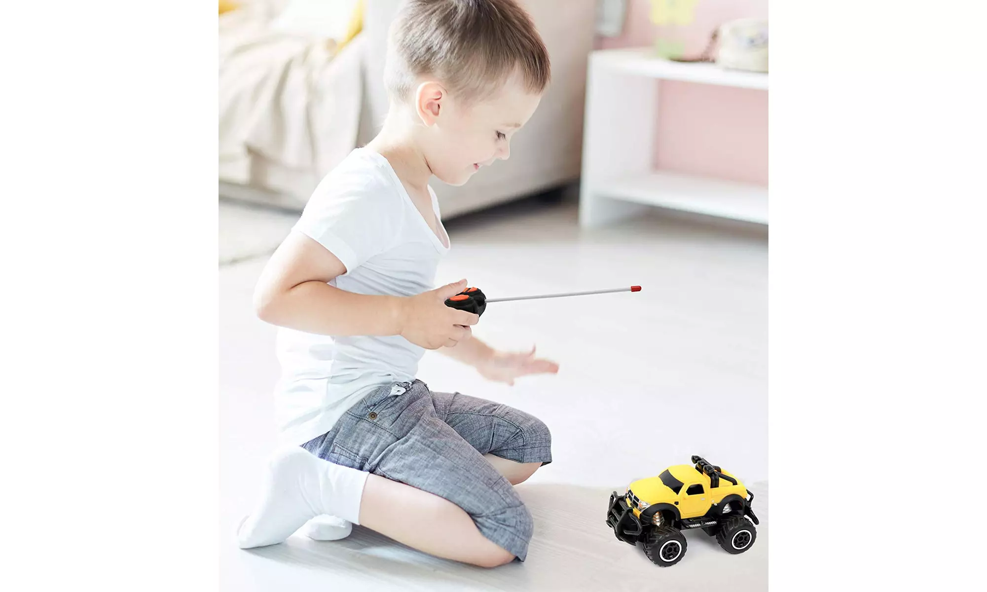 Remote Control Car Mini Pickup Truck Rock Crawler Radio Control Vehicle - Second Medium