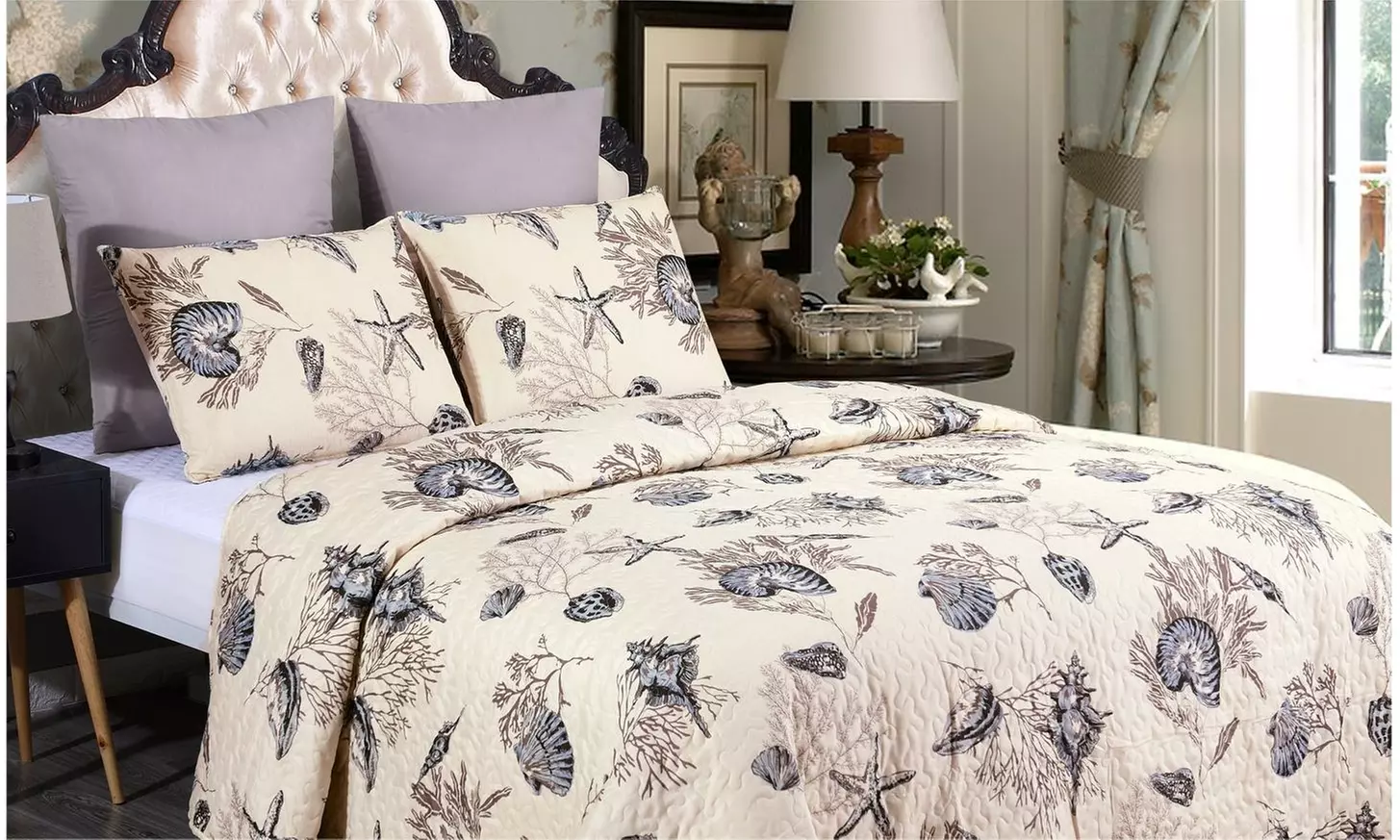 JML-3 Piece Collection Reversible Quilt Set - Primary Image