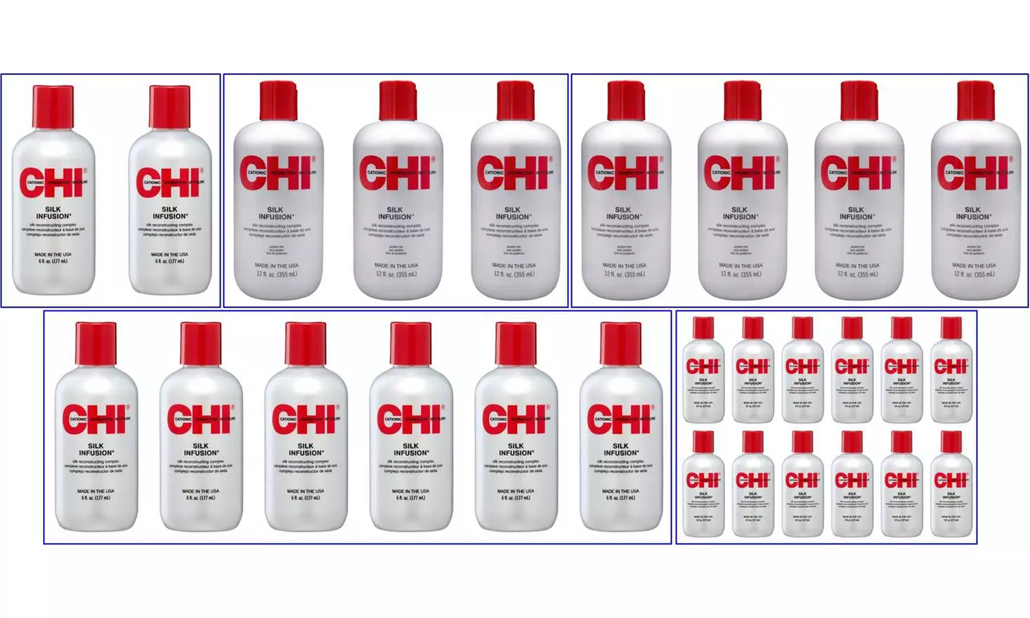 Chi Silk Infusion Reconstructing Complex 6 oz (Single, Pack of 2, 3, 4, 6, 12)