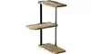 3 Tier Rustic Wood Floating Shelves for Bedroom Living Room Bathroom Kitchen