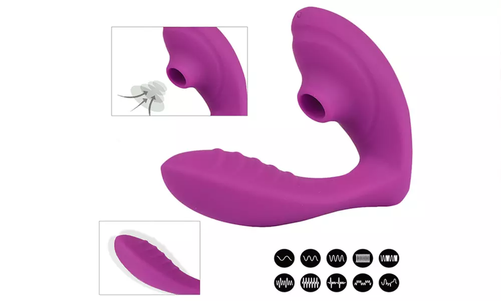 10 Freq G spot Vibrator Clitoral Stimulator Dildo Sex Toy 