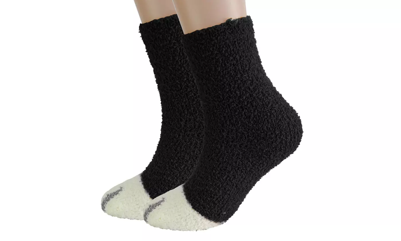Winter Cat Claws Cute Thick Warm Sleep Floor Socks Sleep Indoor Socks