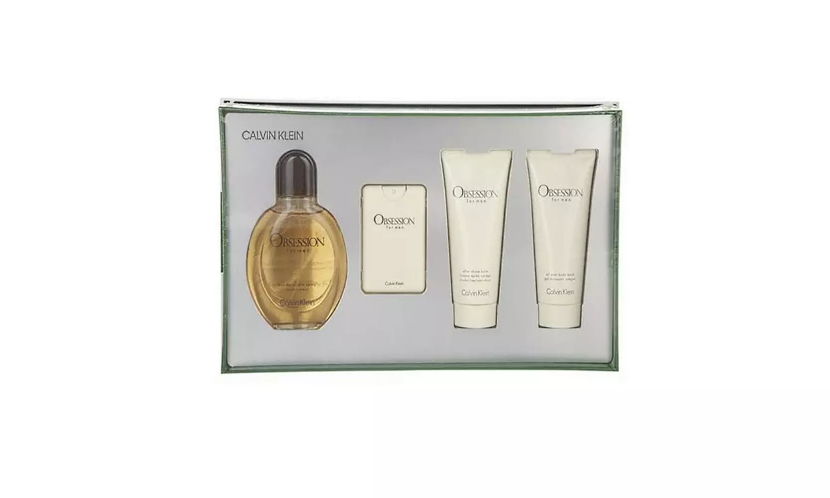 Calvin Klein Obsession 4PCS Eau de Toilette Gift Set For Men - Primary Image
