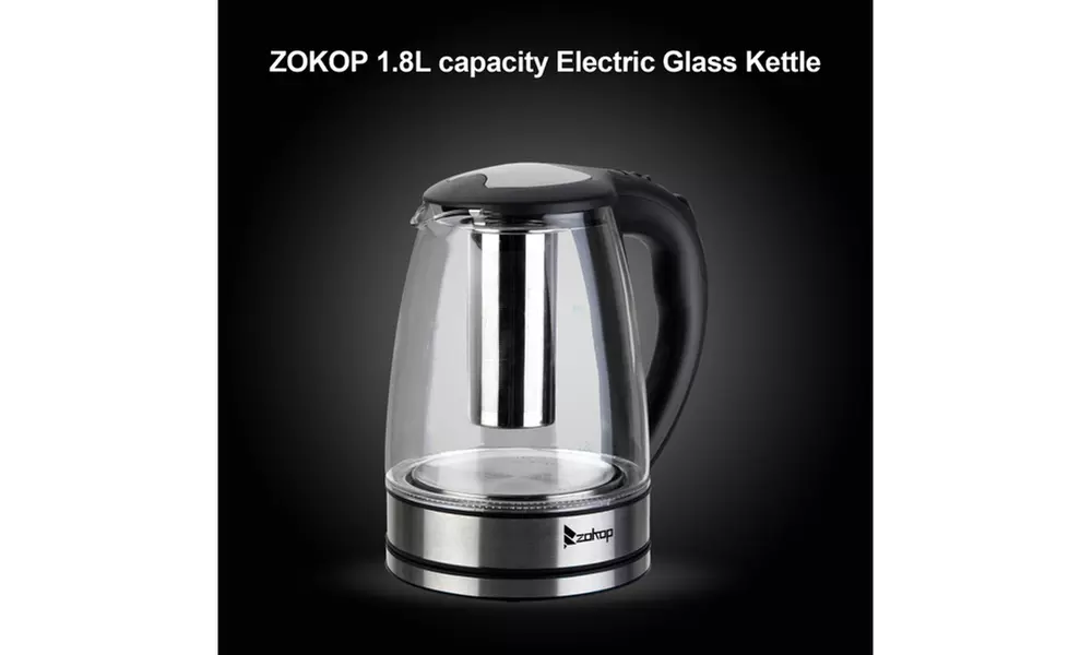 HD-1861-A 110V 1500W 1.8L Electric Glass Kettle US Plug - Second Medium