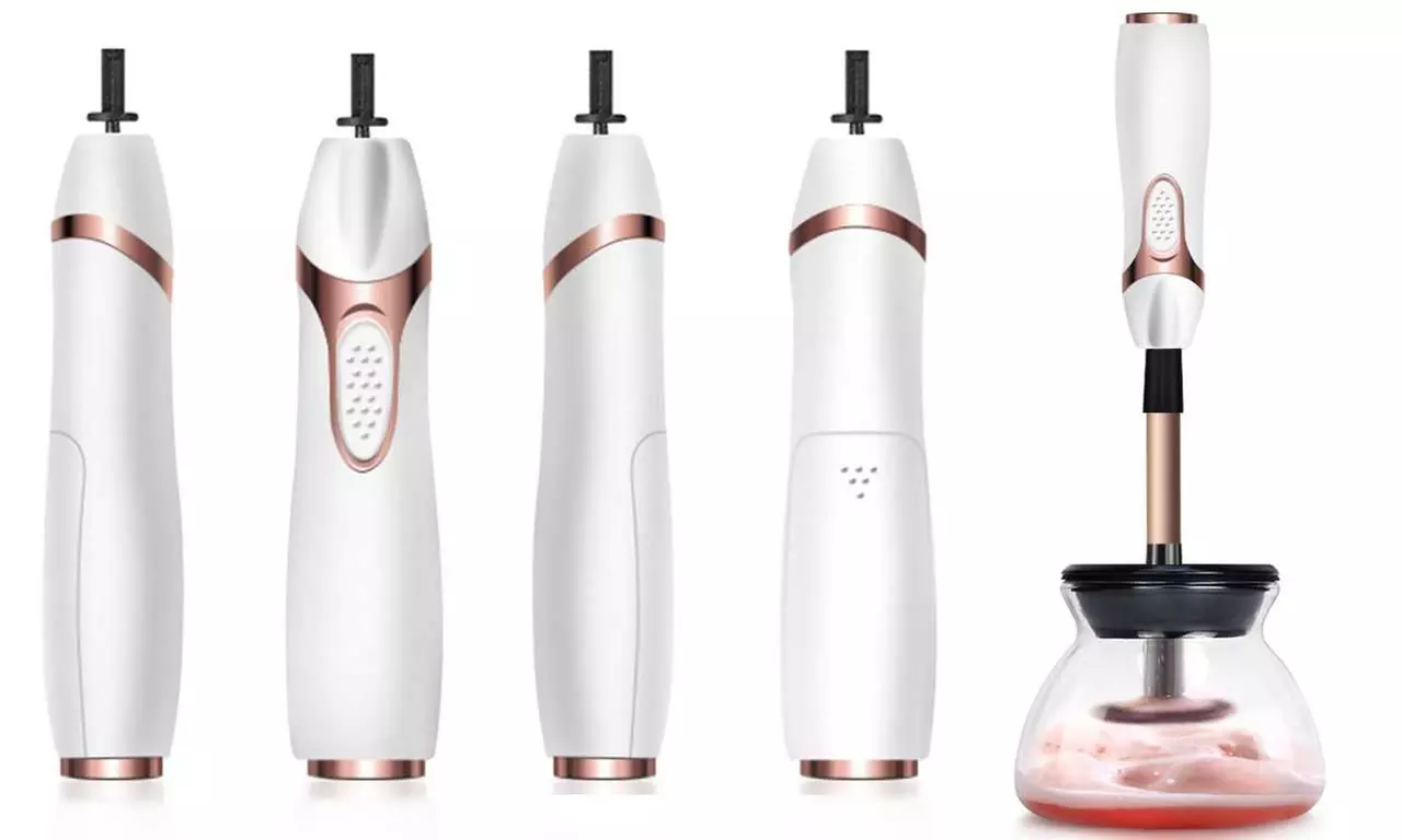 Electric Makeup Brush Cleaner & Brush Dryer (8 Piece)