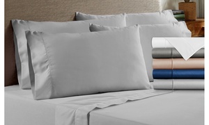 Bibb Home 1000TC Egyptian Cotton Rich 6-Piece Sheet Set