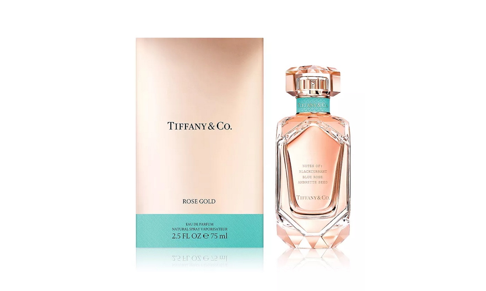 Tiffany & Co. Rose Gold Eau De Parfum Spray for Women 2.5 Fl. Oz.