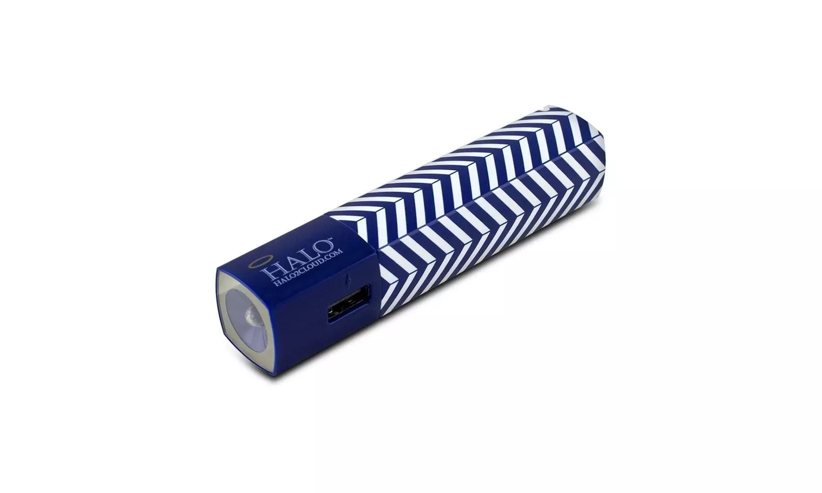 Halo2Cloud HALO-PPSL3000-BCHV Pocket Power Starlight 3000mAh Power Bank with Fla - Primary Image