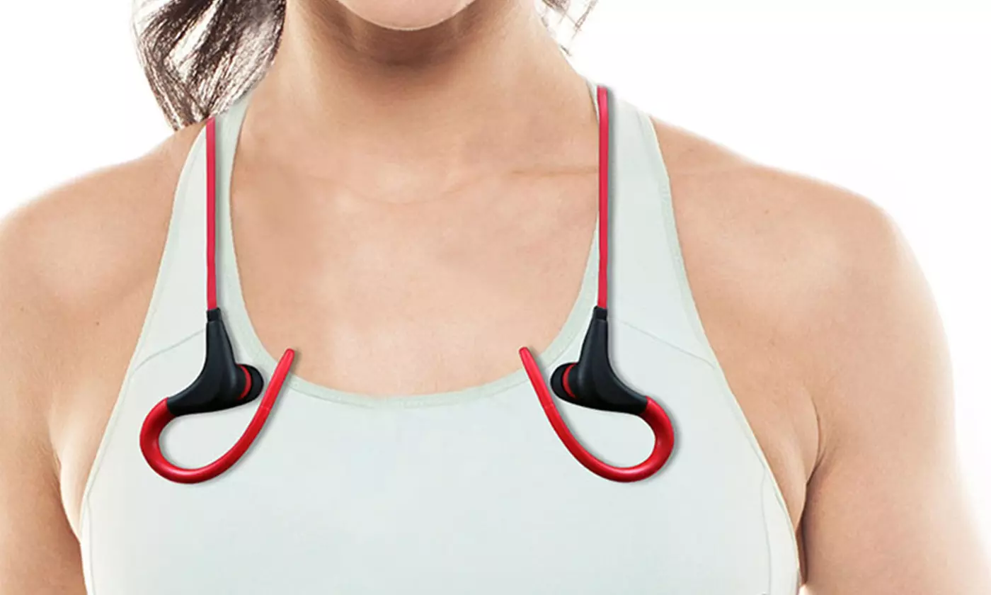 iRola Wireless V4.1 Bluetooth Sport Earbuds In-Ear Stereo Earphones w/ Mic