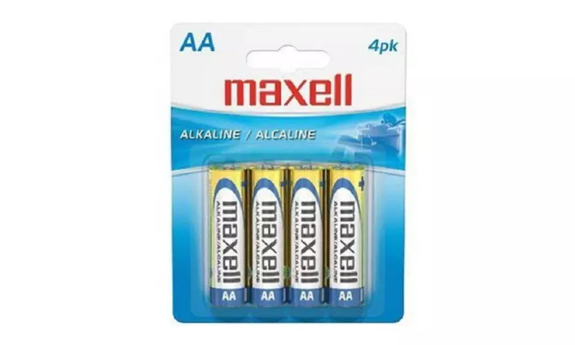 Maxell AA Alkaline Batteries (4-Pack) - Second Medium