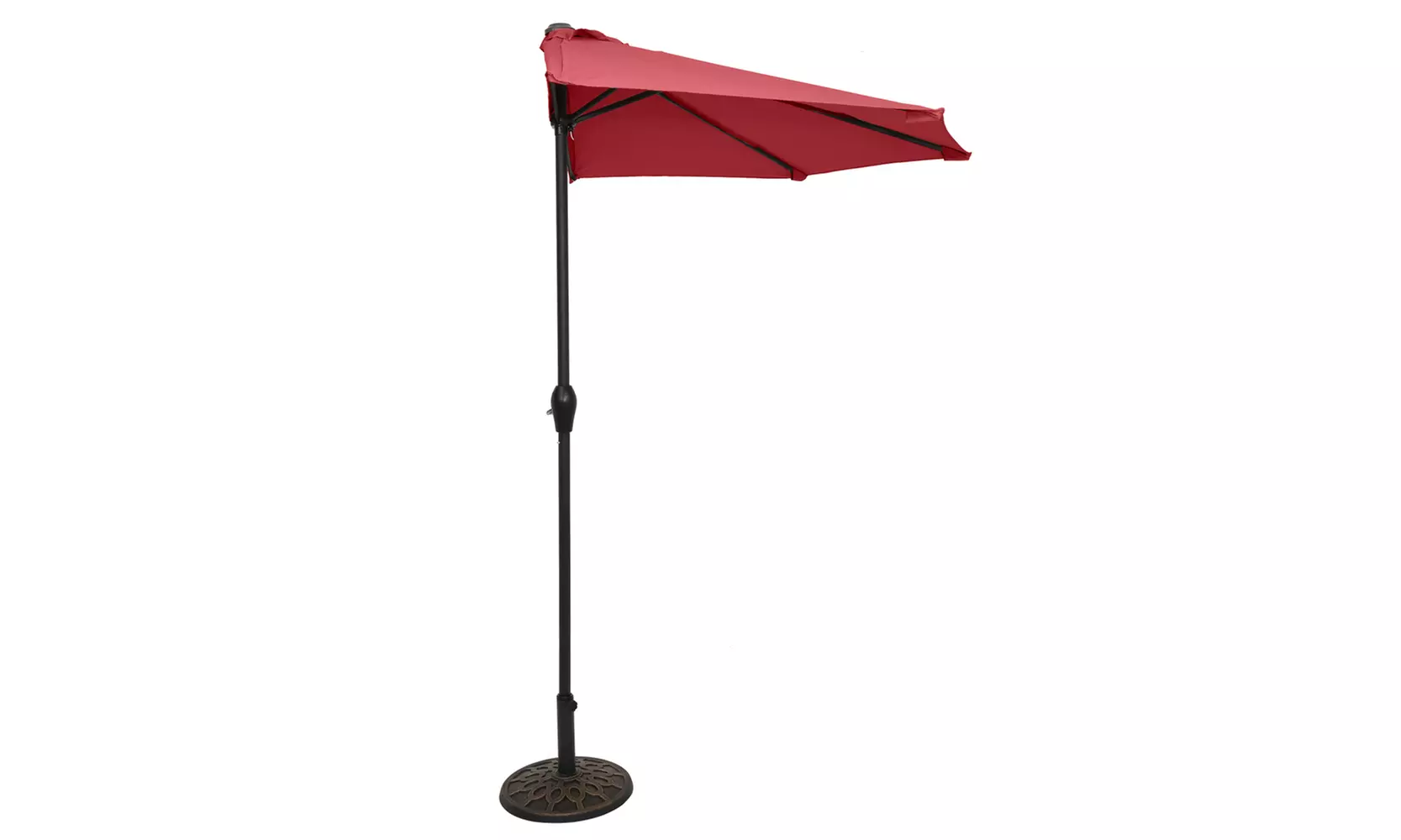 9FT Half Umbrella Waterproof Folding Sunshade Tent (not include resin base)