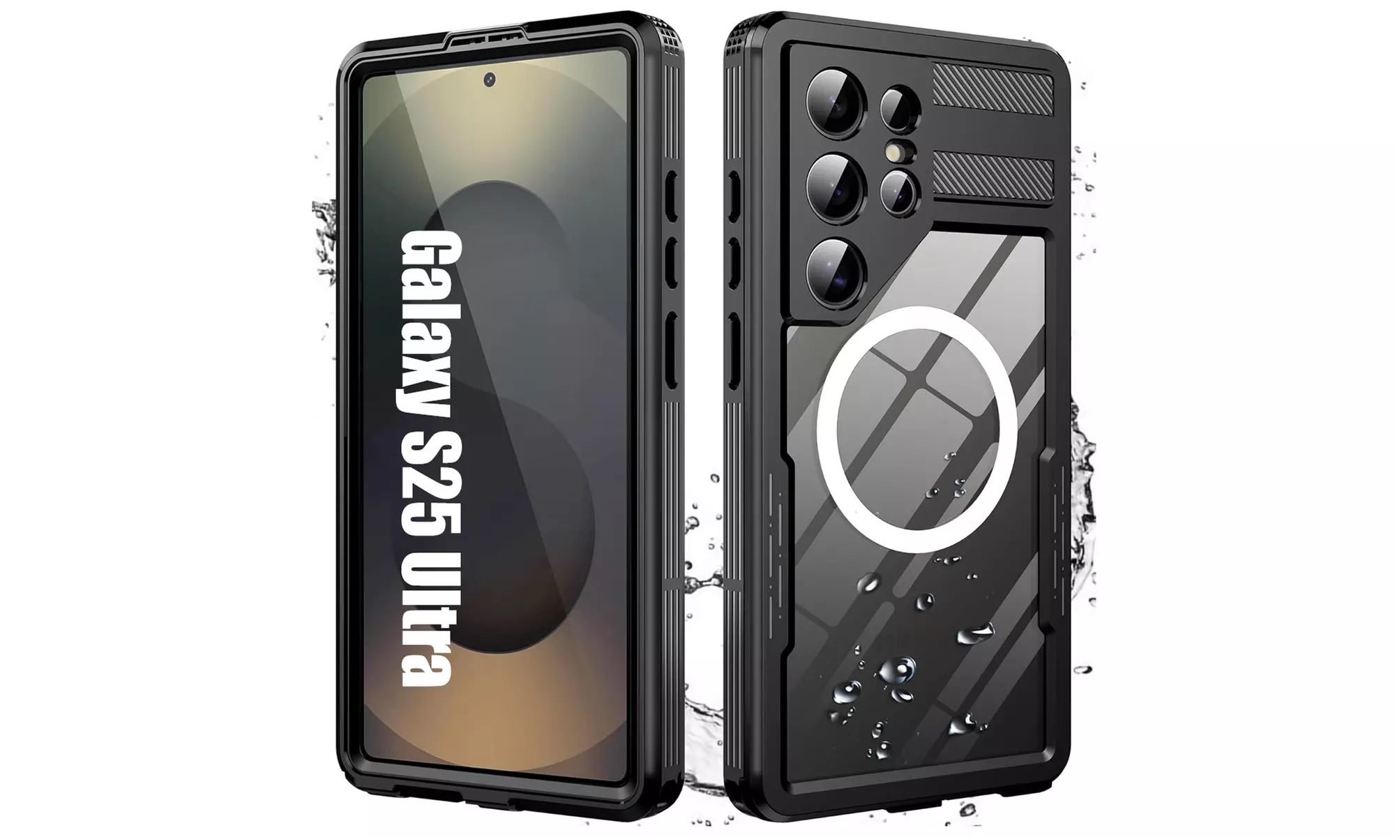 Magnetic Waterproof and Shockproof Case for Samsung Galaxy S25 Ultra / S25Plus