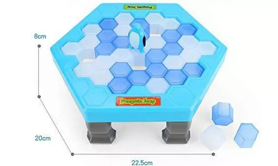 Save Penguin On Ice Game Penguin Trap Party Ice Breaking Crashed Ice Knocking - Primary Image