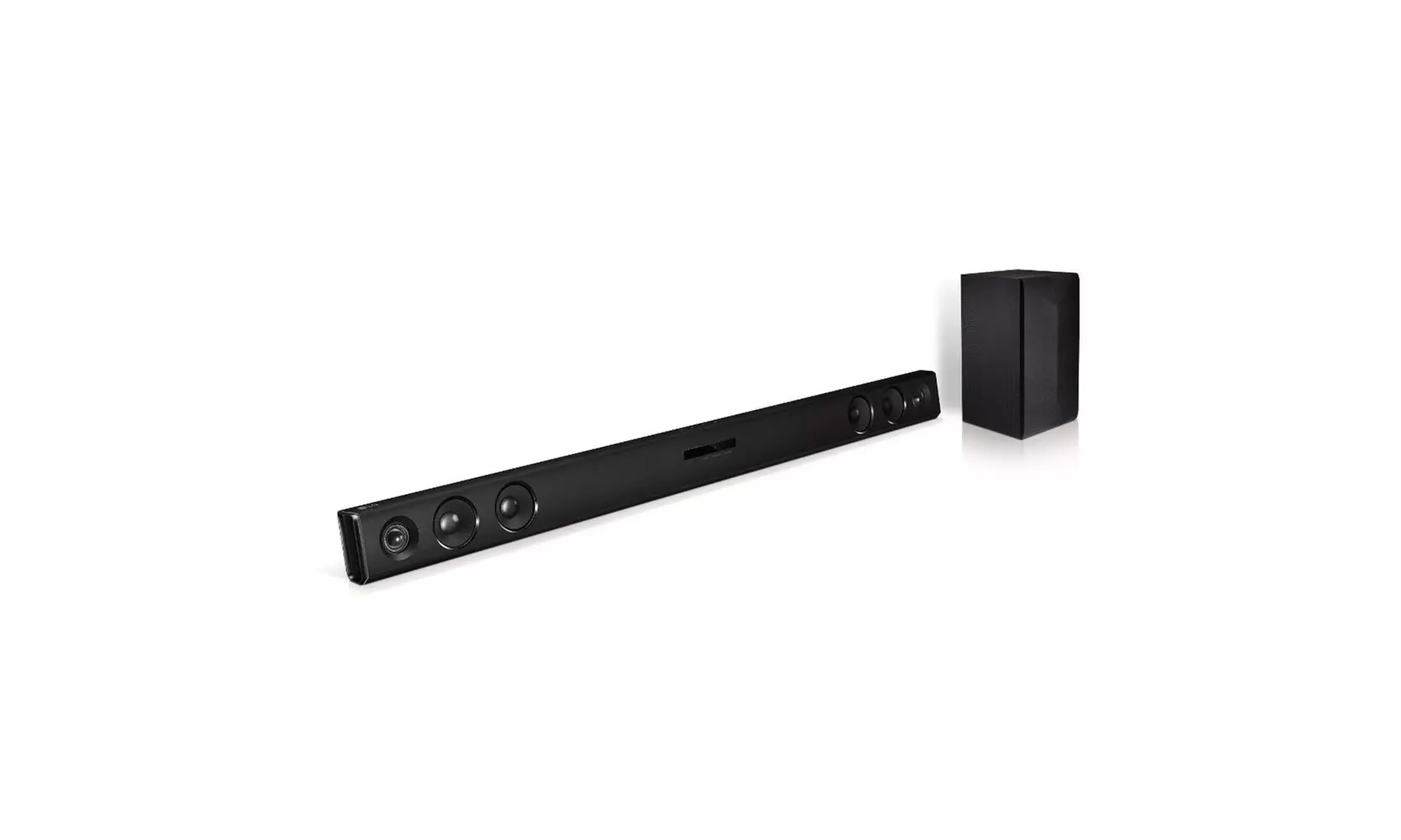 LG 2.1 Channel 300W Soundbar with Wireless Subwoofer - SK3D - Second Medium