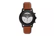 Fossil Men's Hybrid Smartwatch HR Collider (Tan Leather) - Second Medium