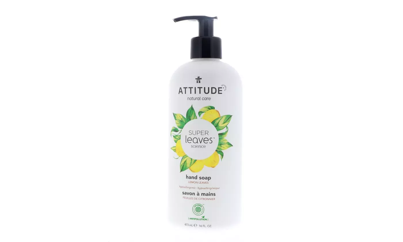 ATTITUDE Hand Soap - Lemon Leaves, 16 oz - Primary Image