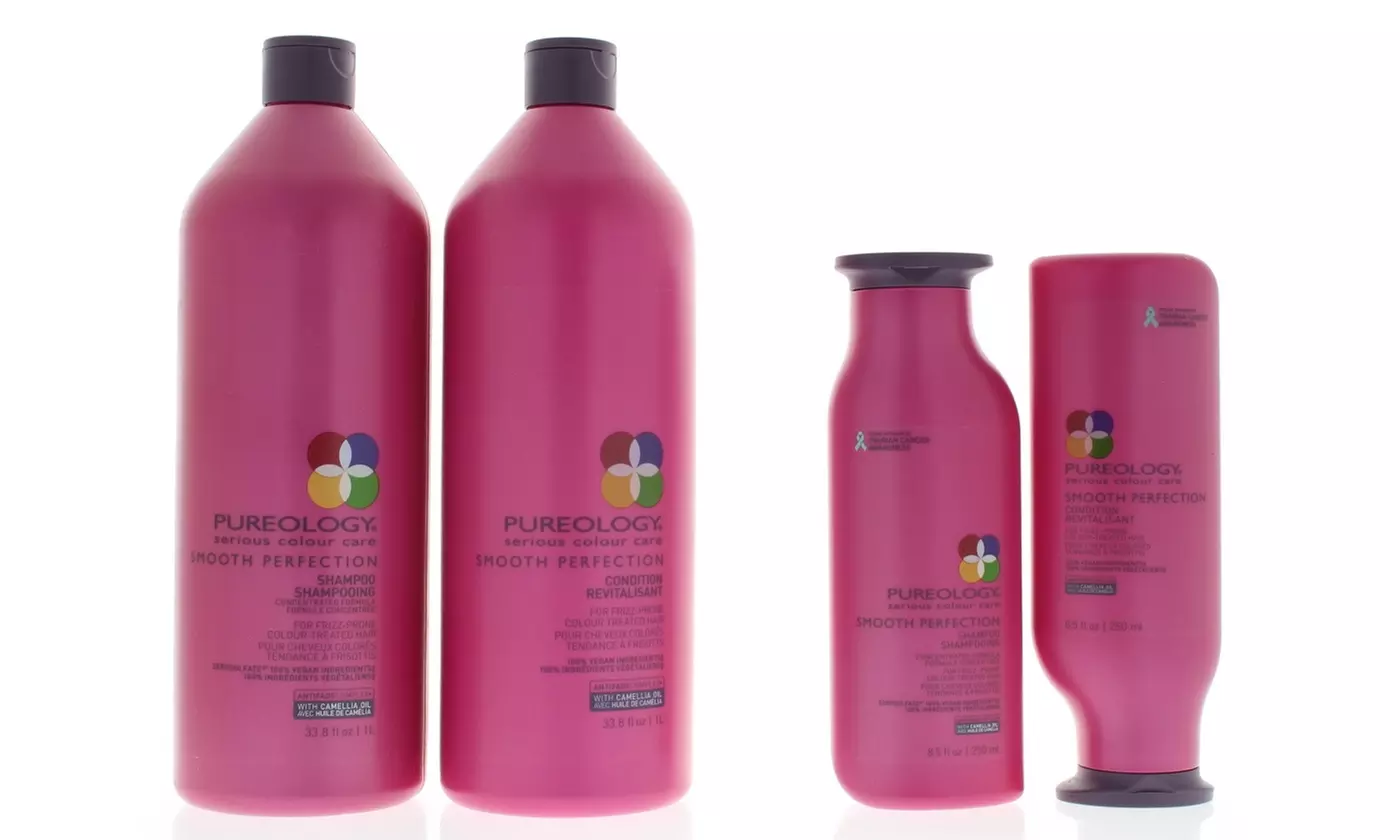 Pureology Smooth Perfection Shampoo OR Conditioner OR Duo (8.5 oz OR 33.8 oz) - Primary Image